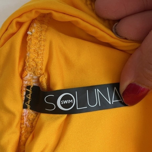 Soluna Swimwear SHEER DELIGHT HALTER TOP golden yellow D - Picture 11 of 11